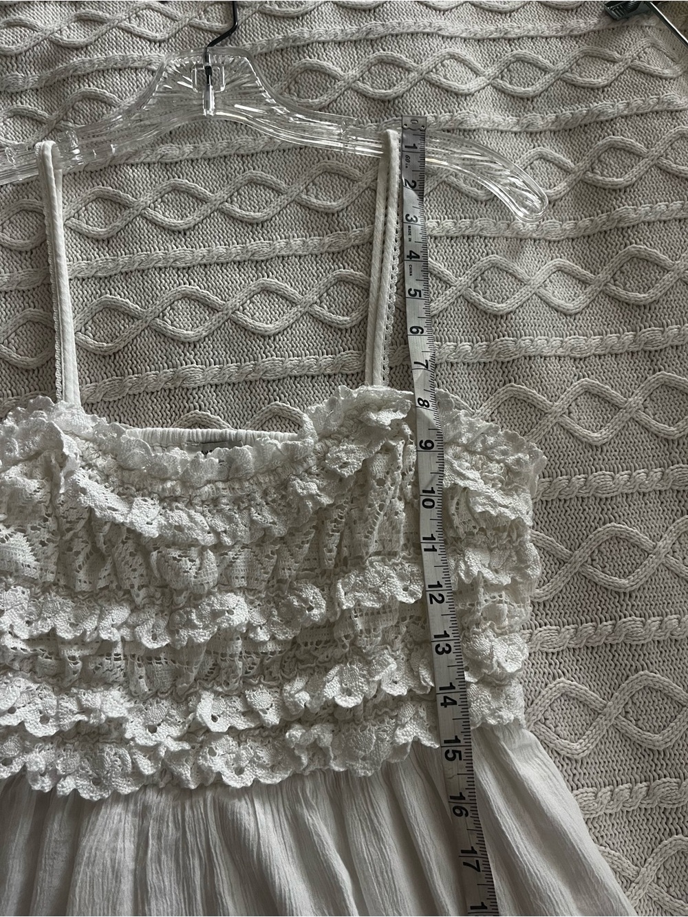 American Eagle Outfitters White Summer Mini Dress Lined Size Small - Picture 8 of 11